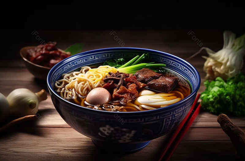红烧牛肉面大碗拉面蔬菜蛋中国传统美食,高清,摄影图,摄影图片,图片大全,摄影图免费下载